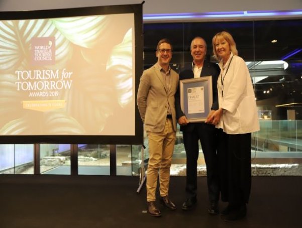 World Travel & Tourism Council award Bucuti & Tara Beach Resort Climate Action Award