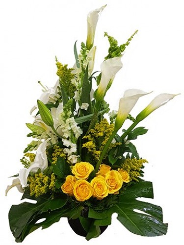 Lillies and Roses Bouquet