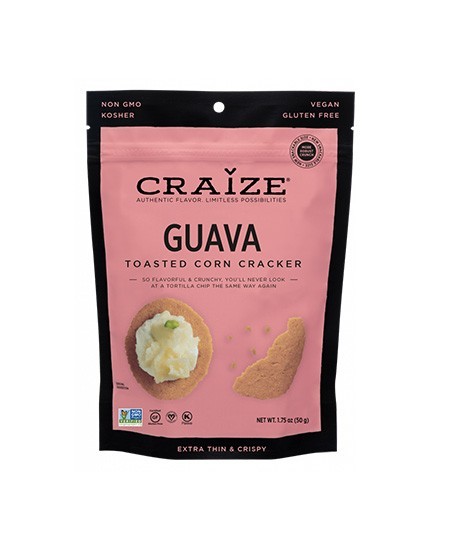 Craize Corn Cracker - Guava (1.75oz)