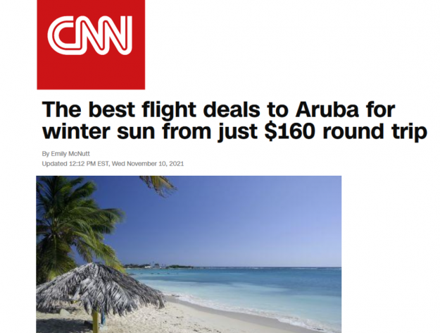 CNN Reveals the Best Flight Deals to Aruba