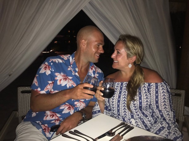 This is Erik & Michelle Sommers who honeymooned with us here in 2018...