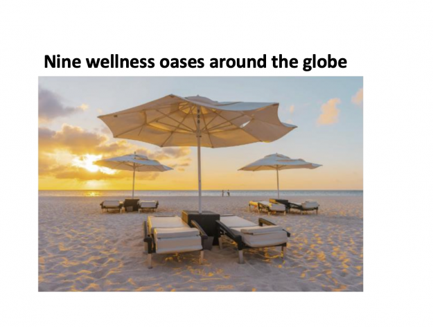 From Buddhas on the east coast, a labyrinth of stones and hot springs in the desert - Nine wellness oases around the globe