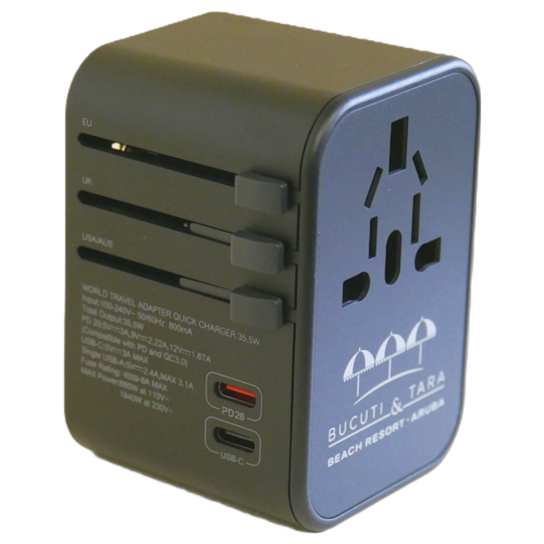 Bucuti Worldwide Universal Travel Adaptor