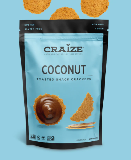 Craize Cracker - Coconut - 4 Oz